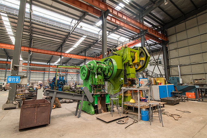 公主岭网架配件-锥头加工车间